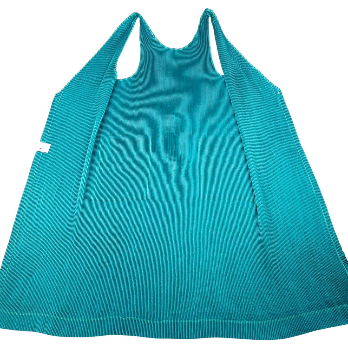 Vintage 90s Issey Miyake Pleated Longline Vest Dress Womens Size L