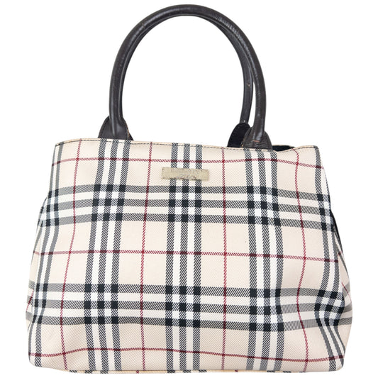 Vintage 2000s Burberry Blue Label Nova Check Handbag