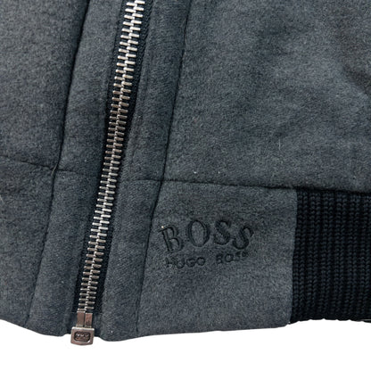 Vintage 90s Hugo Boss Cashmere Bomber Jacket Size L