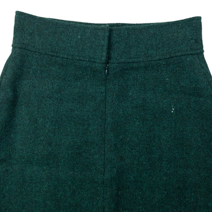 Vintage 2000s Miu Miu Wool Skirt Womens Size W26