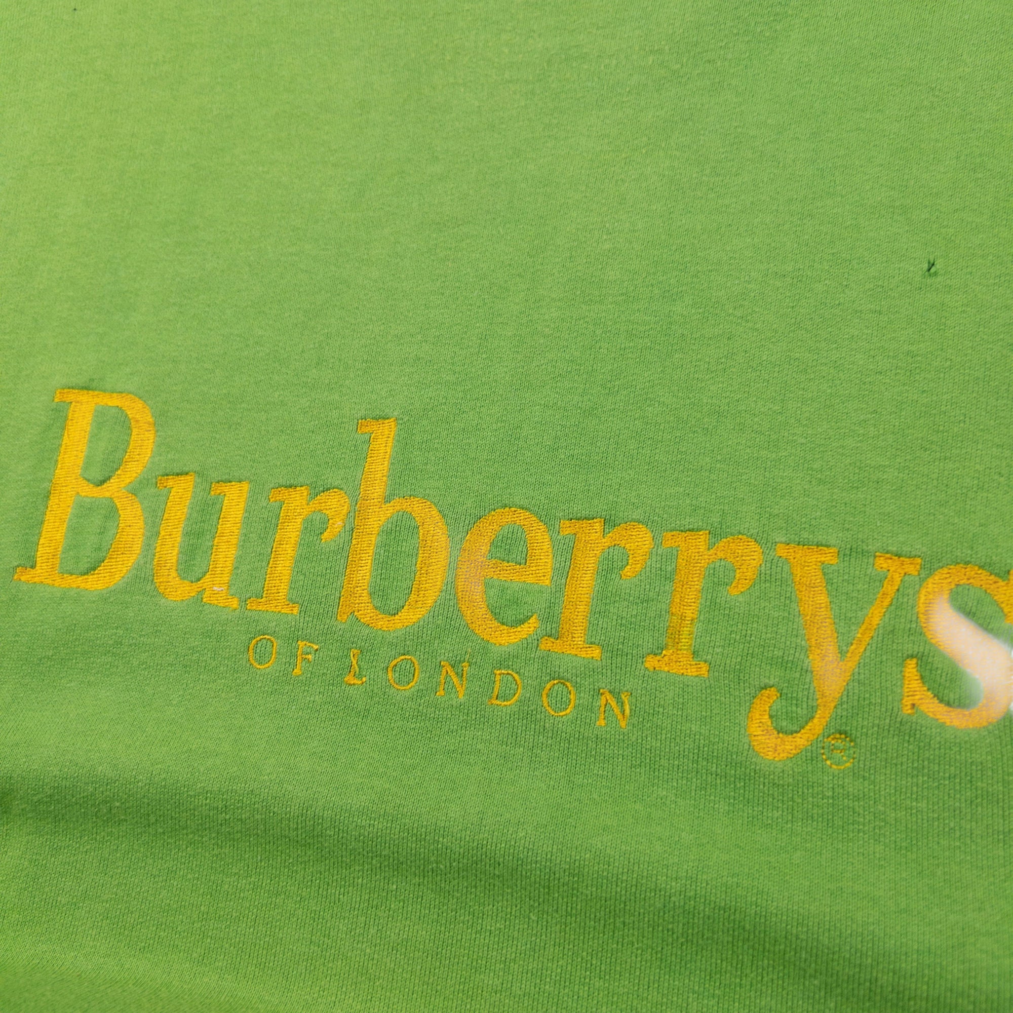 Vintage Burberry Embroidered Sweatshirt Size L