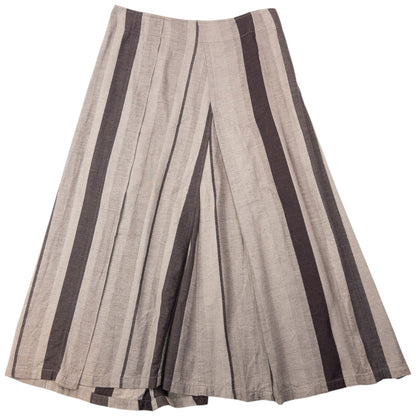 Vintage 90s Plantation By Issey Miyake Striped Skirt Womens Size W27