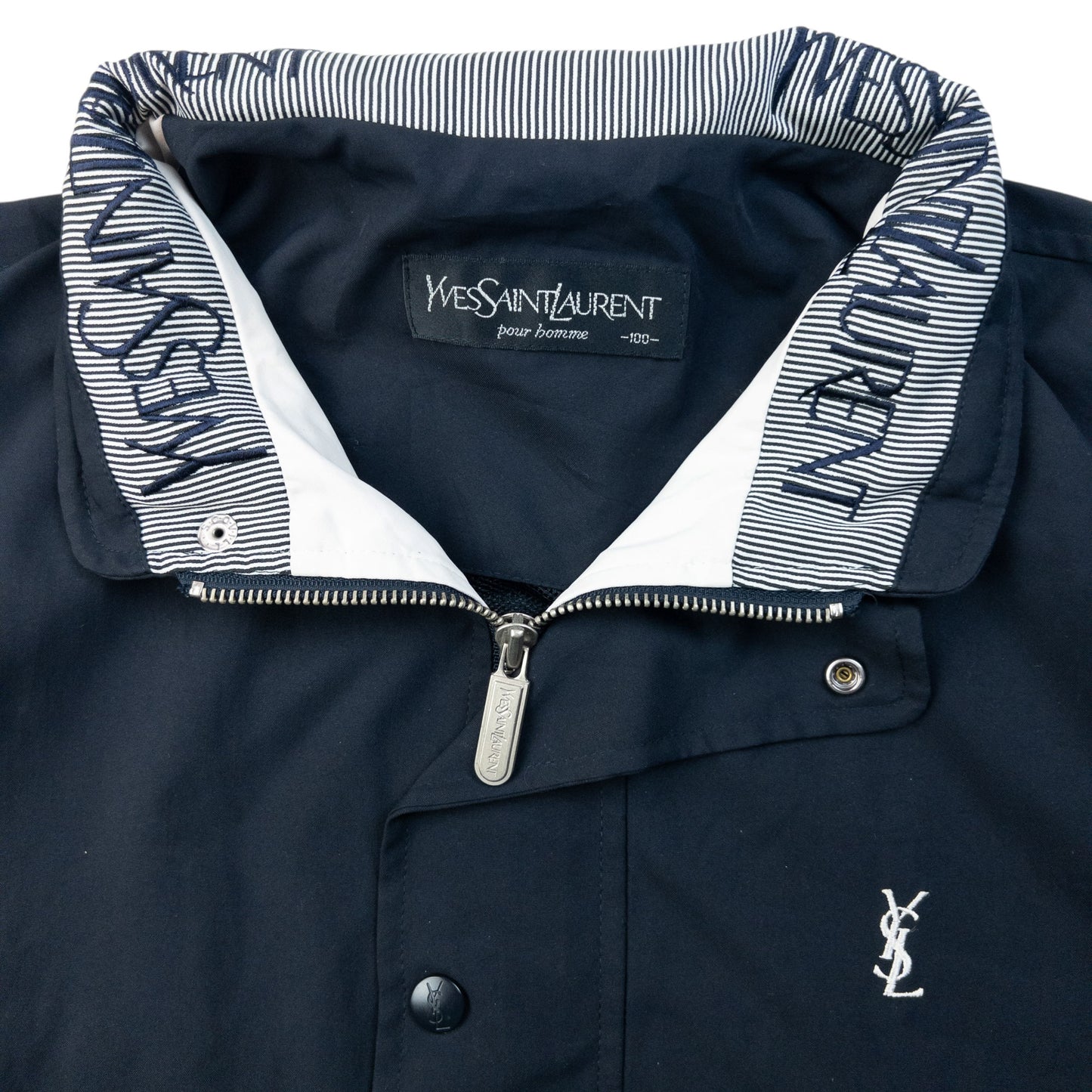 Vintage 90s YSL Yves Saint Laurent Harrington Jacket Size S