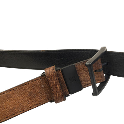 Vintage 2000s Issey Miyake Reversible Leather Belt Size L