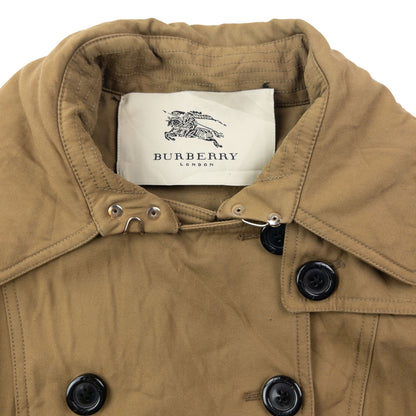 Vintage 2000s Burberry Belt Waist Trench Jacket Womens Size S