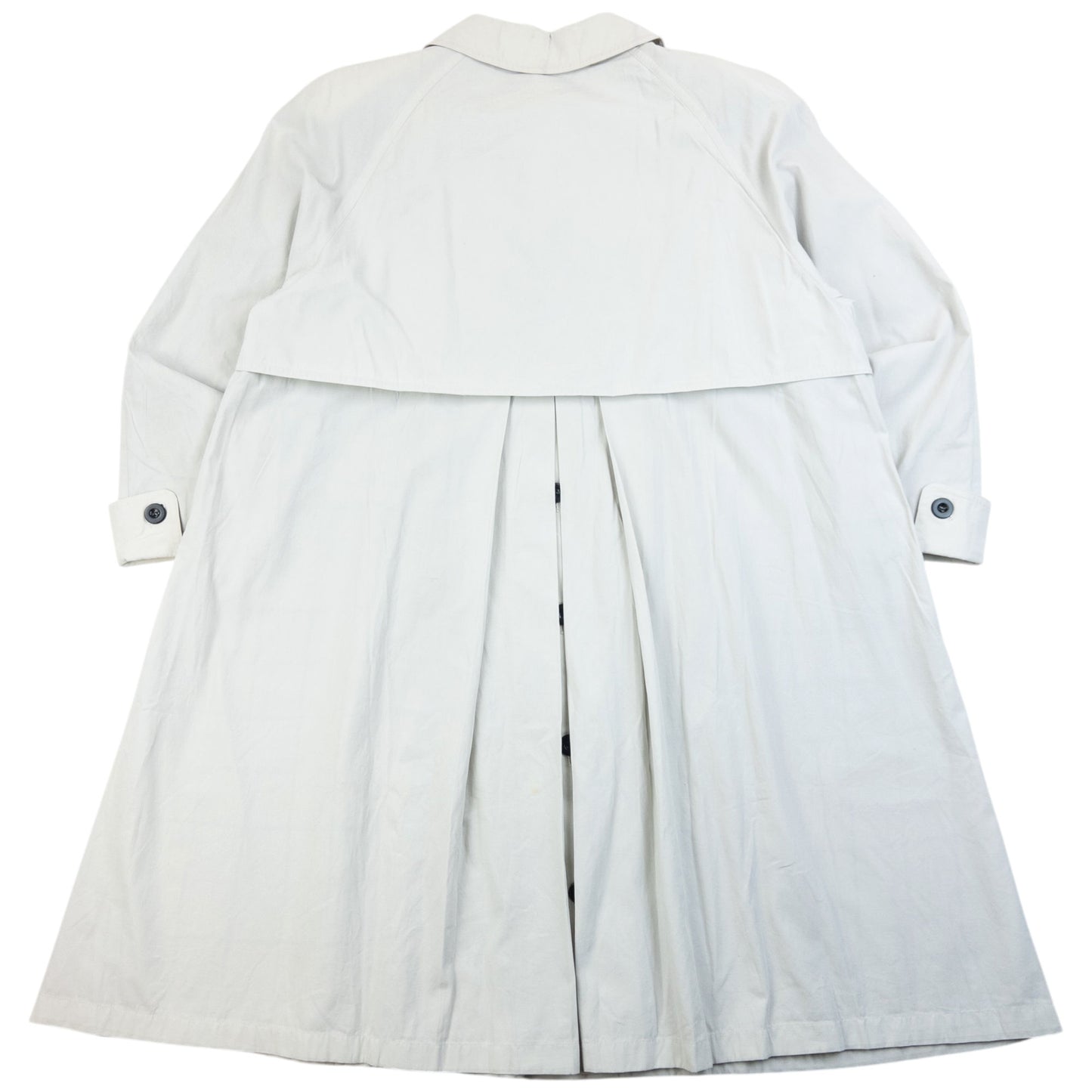 Vintage 90s Burberry Button Up Trench Jacket Womens Size XL
