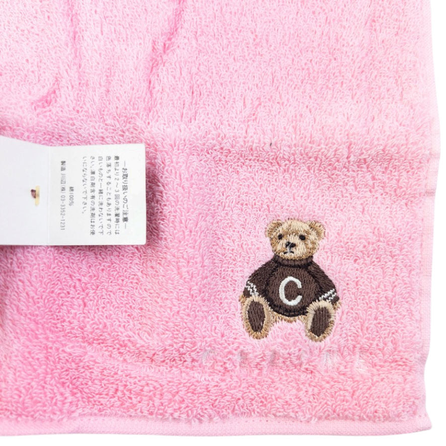 Vintage 90s Celine Monogram Teddy Bear & Embroidered Flannel