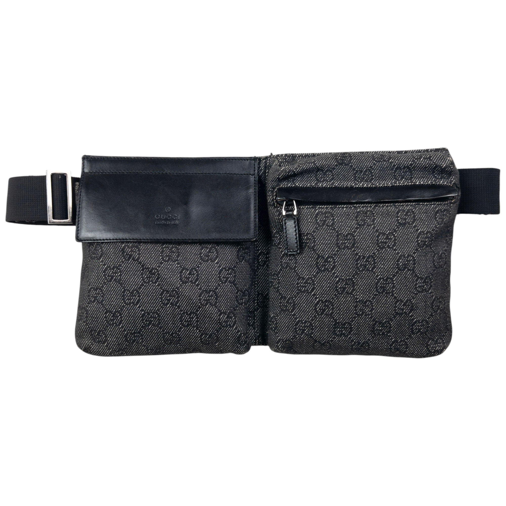 Vintage Gucci Monogram Crossbody Bag