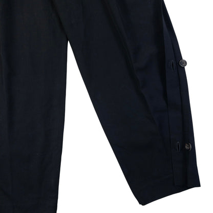 Vintage 90s Issey Miyake Button Suspender Trousers Size W25