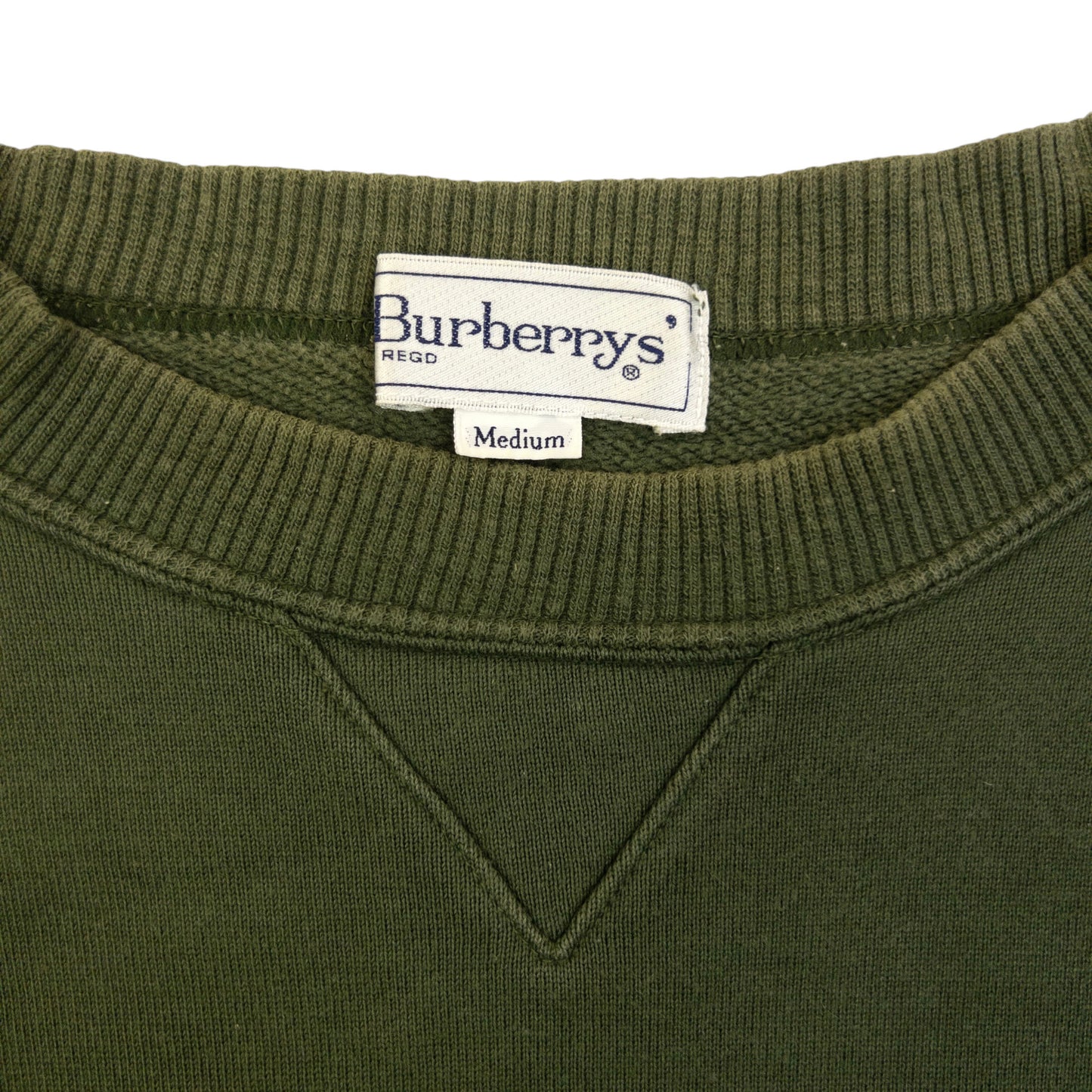 Vintage 90s Burberry Embroidered Sweatshirt Size XS