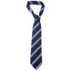 Vintage 2000s Burberry Striped Monogram Silk Tie