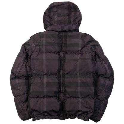 Vintage Burberry Nova Check Puffer Jacket Womens Size S