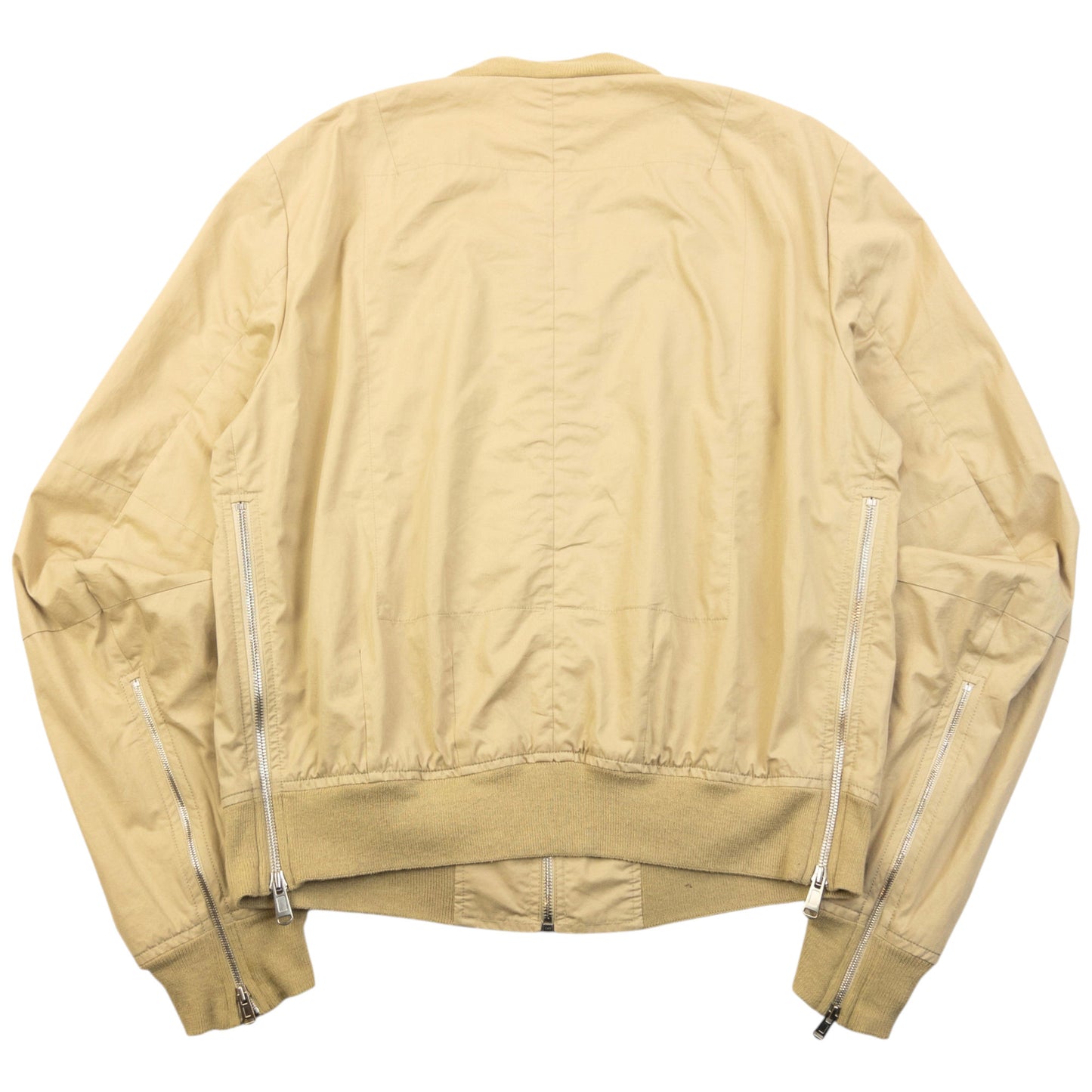 Vintage 2000s YSL Yves Saint Laurent By Tom Ford Multi Zip Bomber Jacket Size S