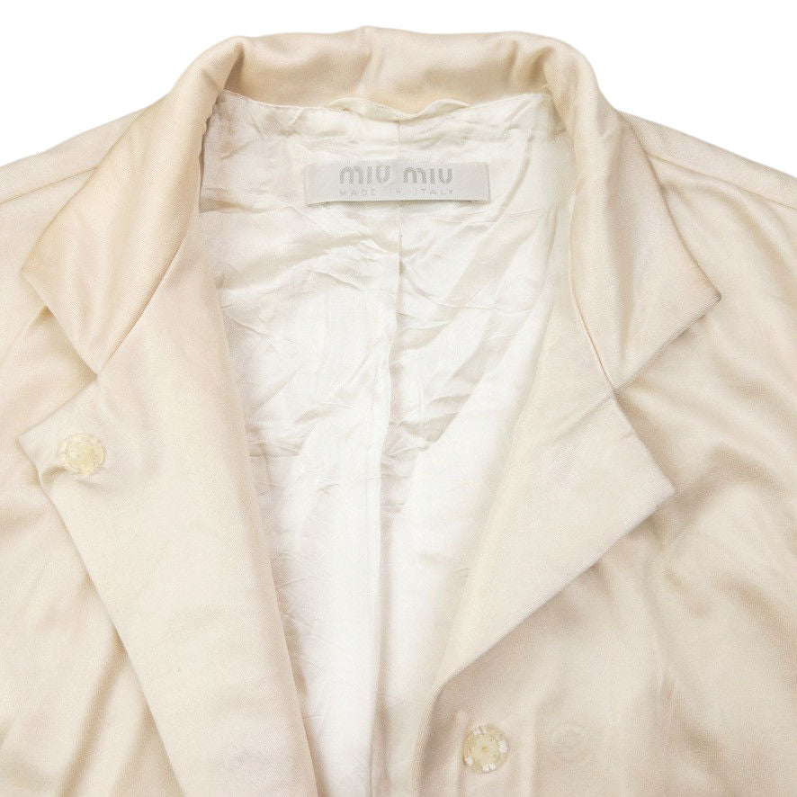 Vintage 2000 Miu Miu Longline Jacket Womens Size M