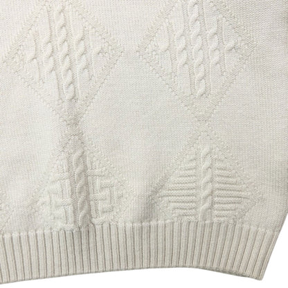 Vintage 90s Burberry Embroidered Wool Knit Jumper Womens Size S