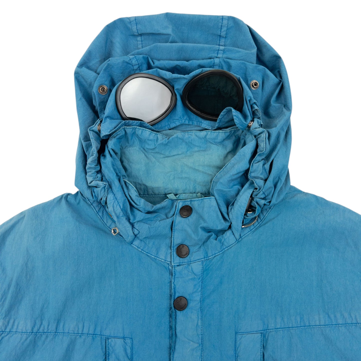 Vintage 2000s CP Company Goggle Hood Zip Up Jacket Size M