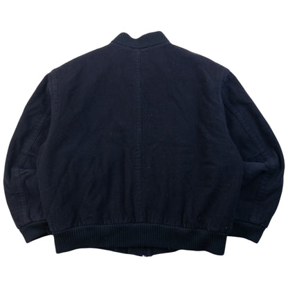 Vintage 90s Hugo Boss Cashmere Bomber Jacket Size L
