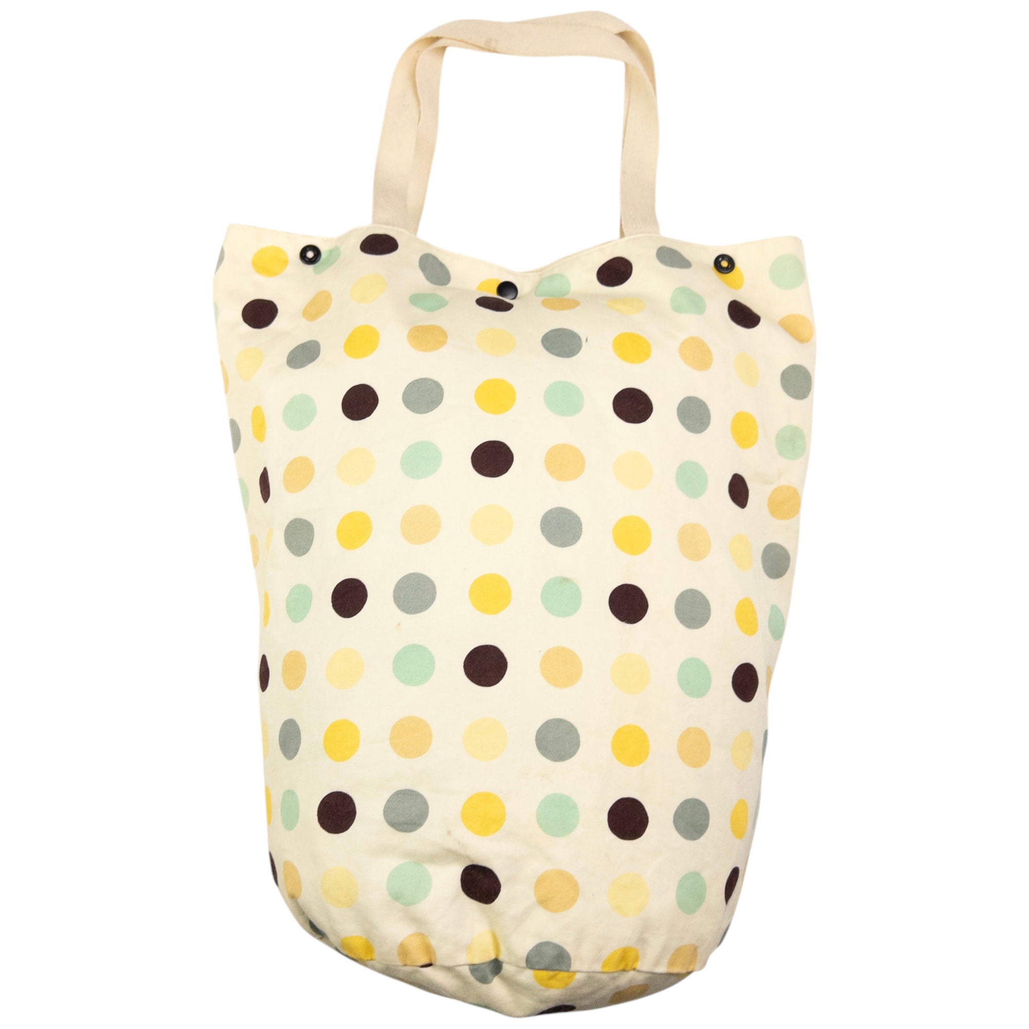 Vintage Prada Sport Polka Dot Convertible Tote Bag
