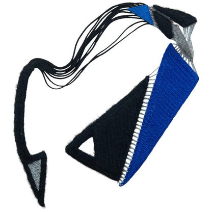 Vintage 2000s Issey Miyake Wool Collar Necklace