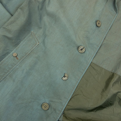 Vintage 90s Burberry Iridescent Trench Jacket Size M