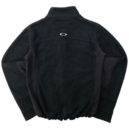 Vintage Oakley Zip Up Fleece Jacket Womans Size S