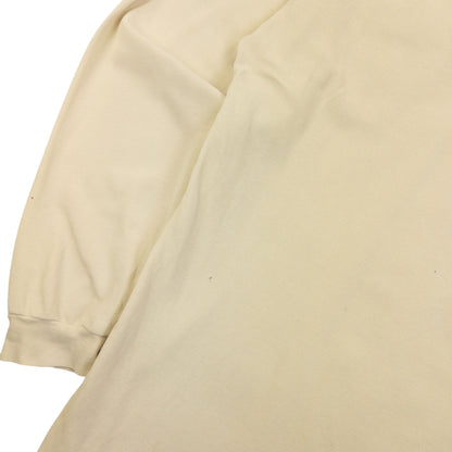 Vintage 90s Burberry Long Sleeve Polo Shirt Size M