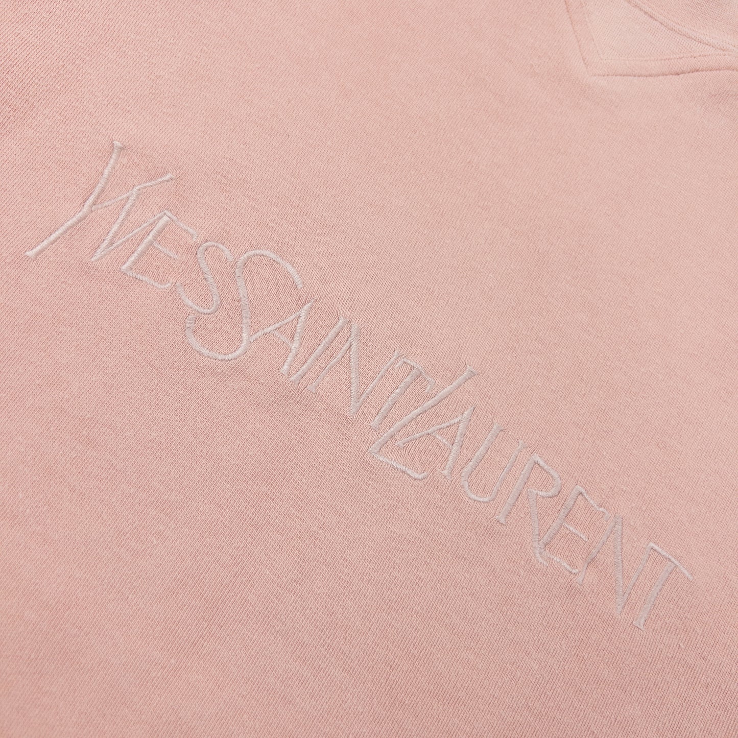 Vintage 80s YSL Yves Saint Laurent Embroidered Sweatshirt Size M
