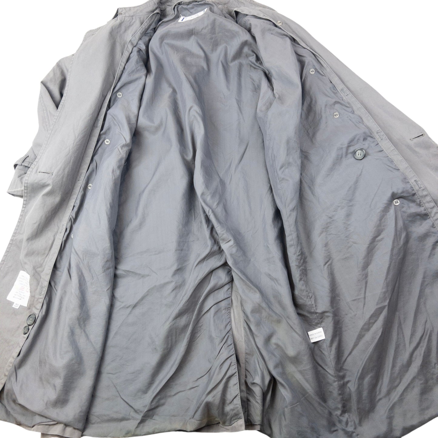 Vintage 80s YSL Yves Saint Laurent Trench Jacket Size M