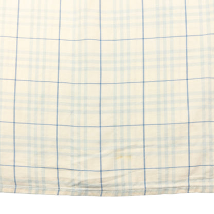 Vintage Burberry Nova Check Short Sleeve Button Up Shirt Size M
