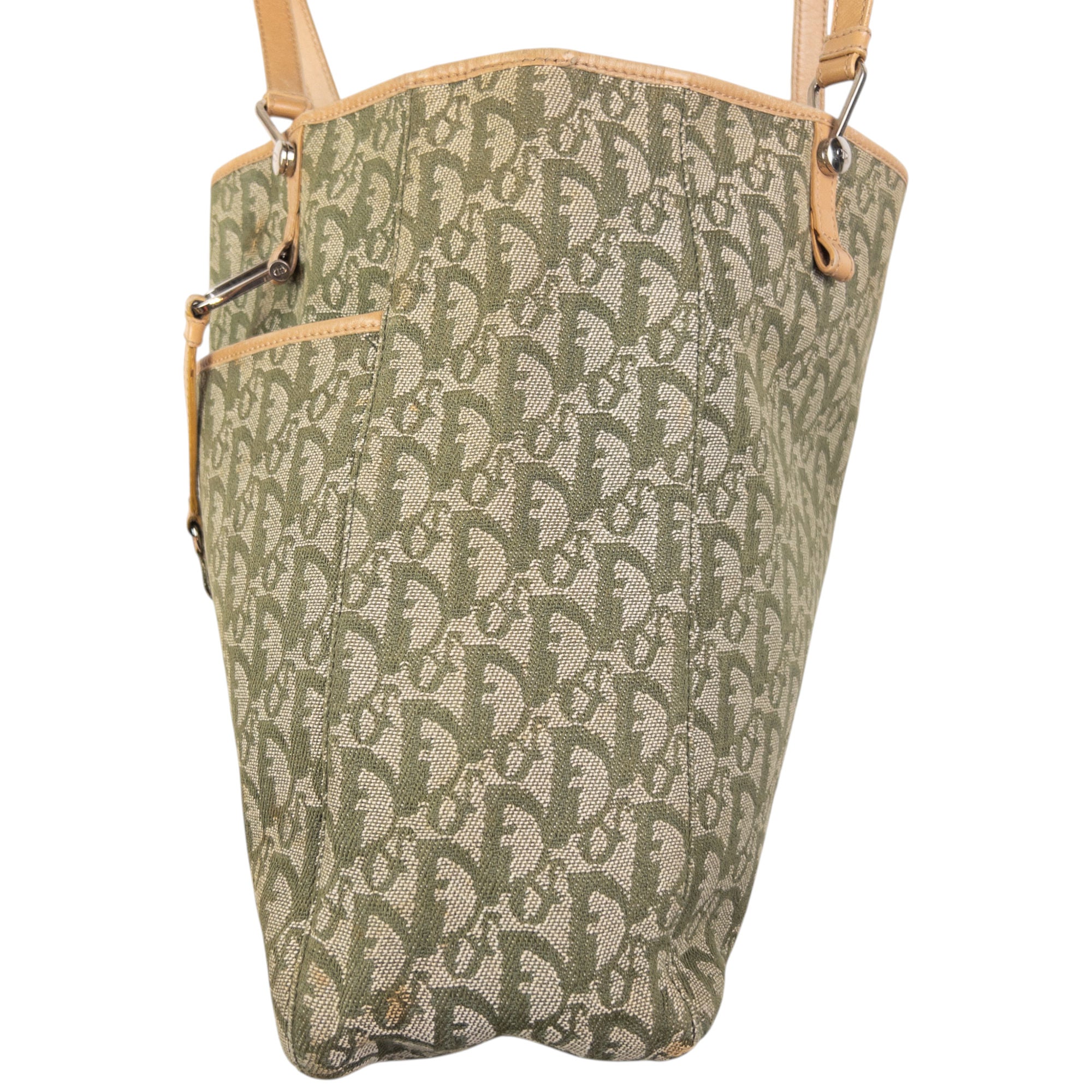 Vintage Dior Monogram Shoulder Bag