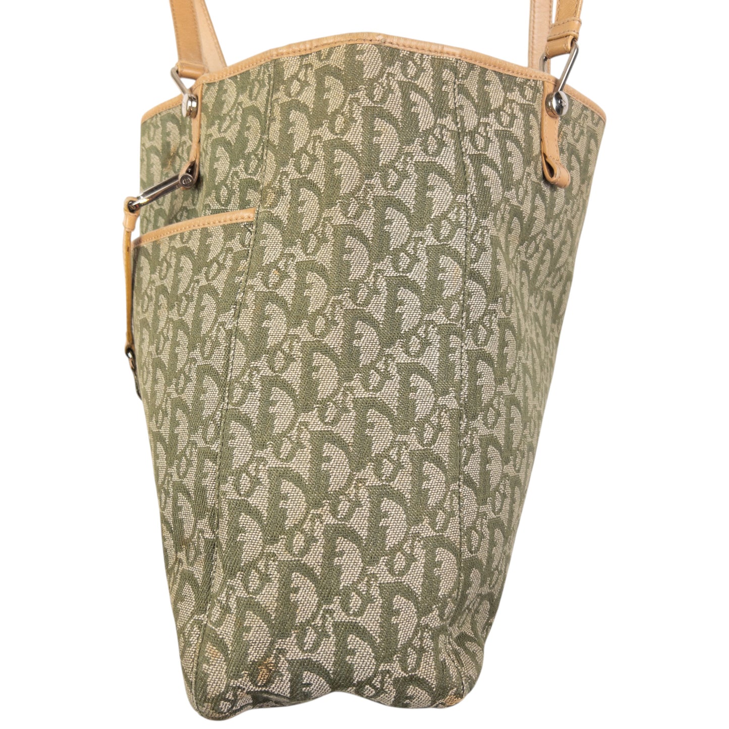 Vintage Dior Monogram Shoulder Bag
