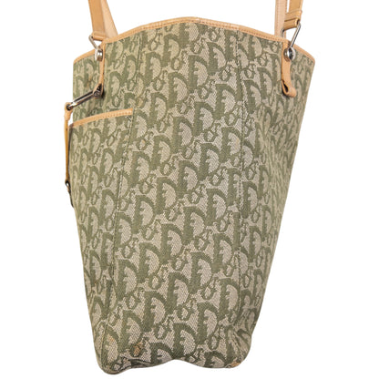Vintage Dior Monogram Shoulder Bag