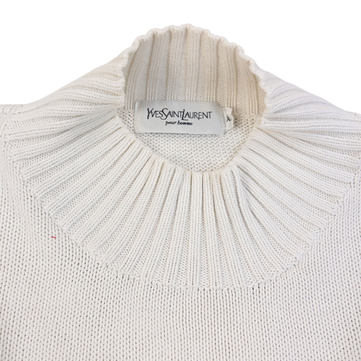 Vintage 2000s YSL Yves Saint Laurent Knit Jumper Size XL