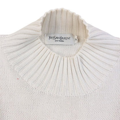 Vintage 2000s YSL Yves Saint Laurent Knit Jumper Size XL
