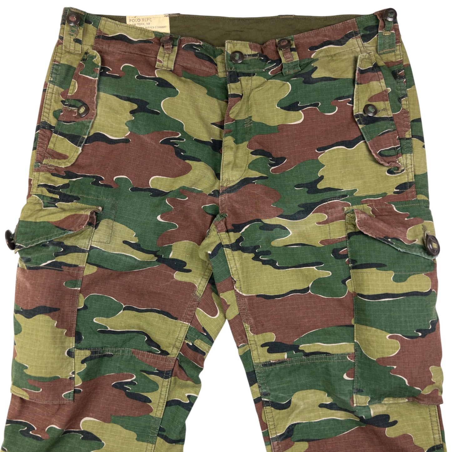 Vintage Polo Ralph Lauren Camo Cargo Trousers Size W38