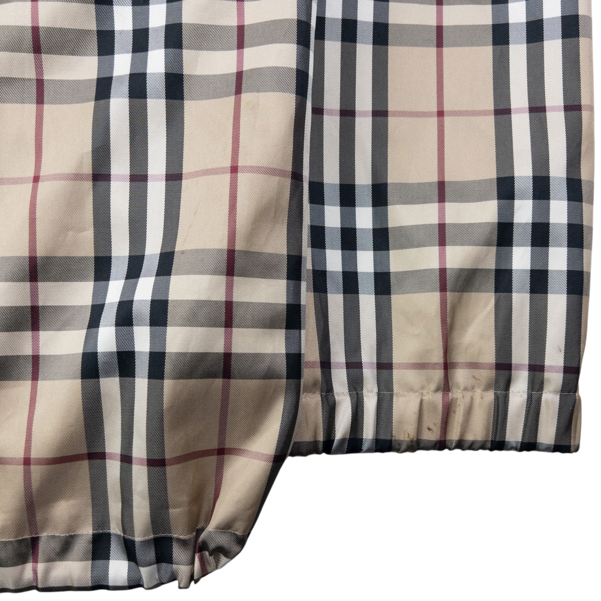 Vintage 2000s Burberry Nova Check Q Zip Jacket Size L