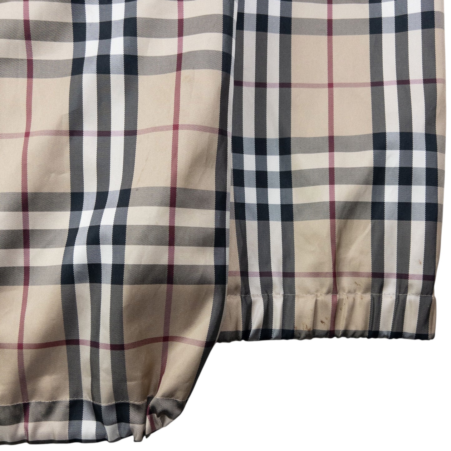 Vintage 2000s Burberry Nova Check Q Zip Jacket Size L