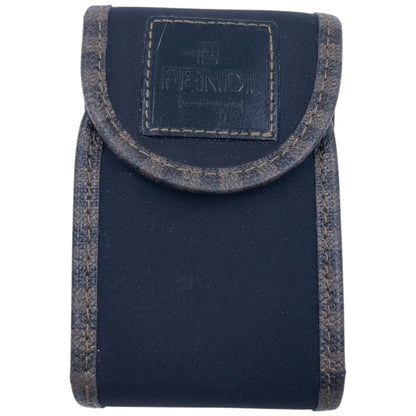 Vintage 80s Fendi Leather Cigarette Case