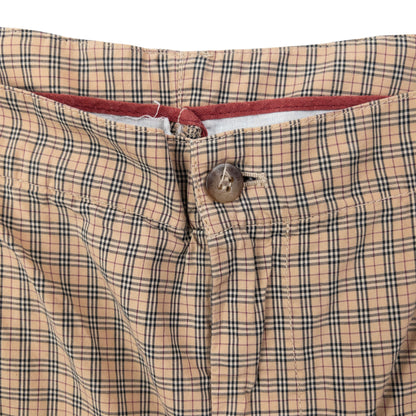 Vintage 2000s Burberry Nova Check Shorts Size W36