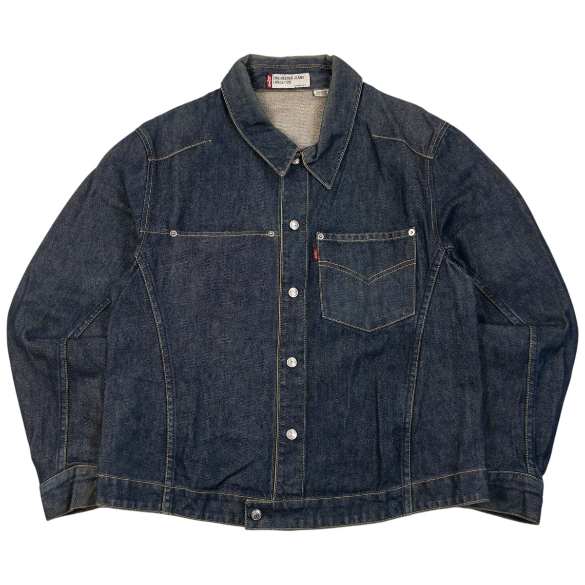 Vintage 2000s Levi's Engineered Garments Denim Jacket Size S