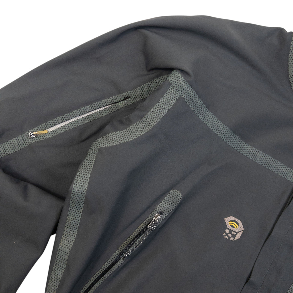 Vintage 2000s Mountain Hardwear Conduit Softshell Zip Up Jacket Size S