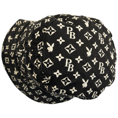 Vintage 2000s Playboy Monogram Bucket Hat