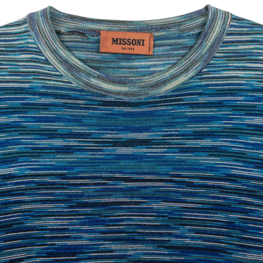 Vintage Missoni Striped Gradient Jumper Size M