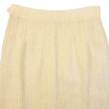 Vintage 90s Gucci By Ribbed Skirt Womens Size W24