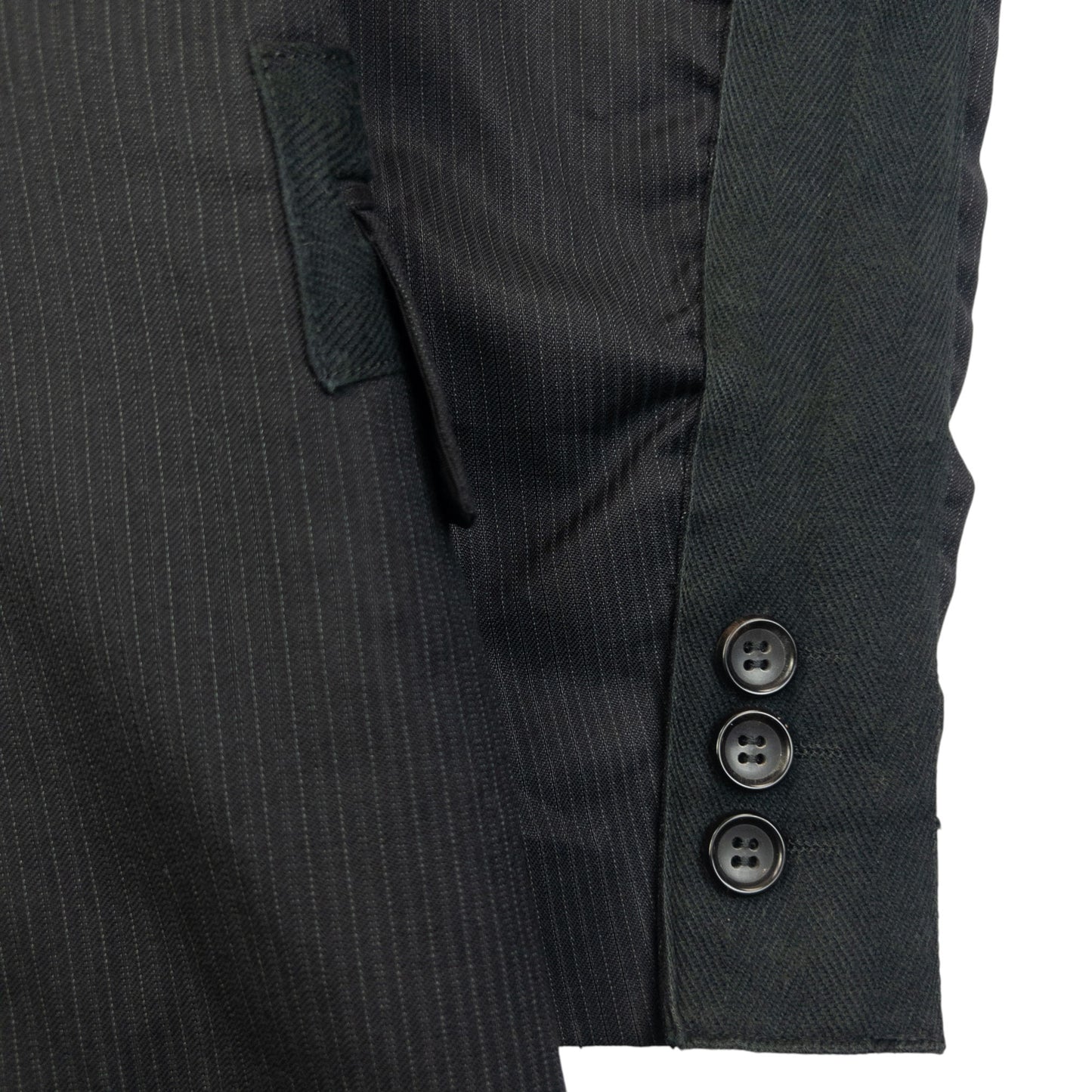Vintage 2000s Comme Des Garçons HOMME Pinstripe Blazer Jacket Size S