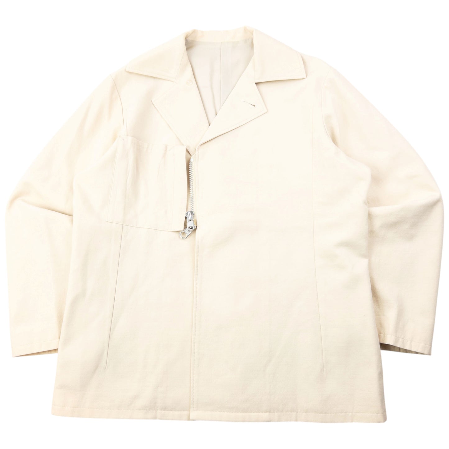 Vintage 90s Yohji Yamamoto Asymmetric Zip Jacket Size S