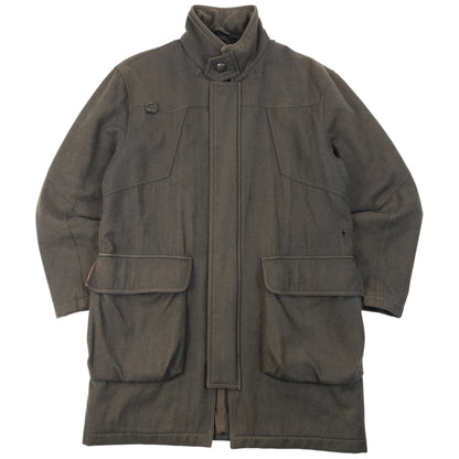 Vintage 2000s Hugo Boss Zip Up Wool Jacket Size XL