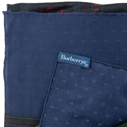 Vintage 80s Burberry Silk Scarf