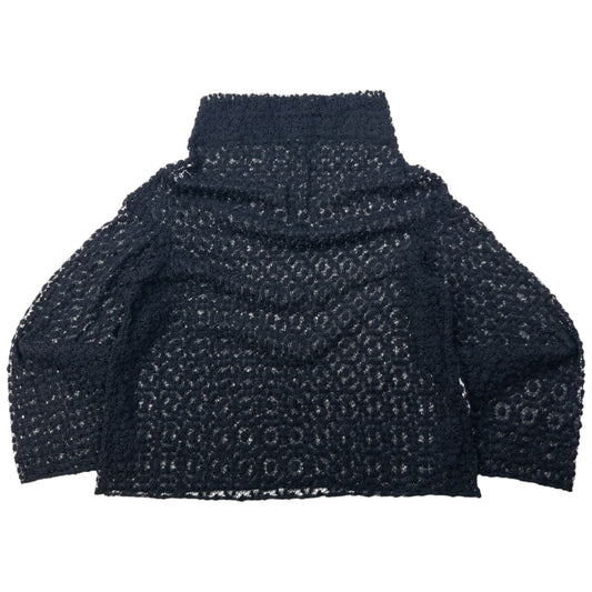 Vintage Comme Des Garçons Tricot Lace Mock Neck Jumper Womens Size M