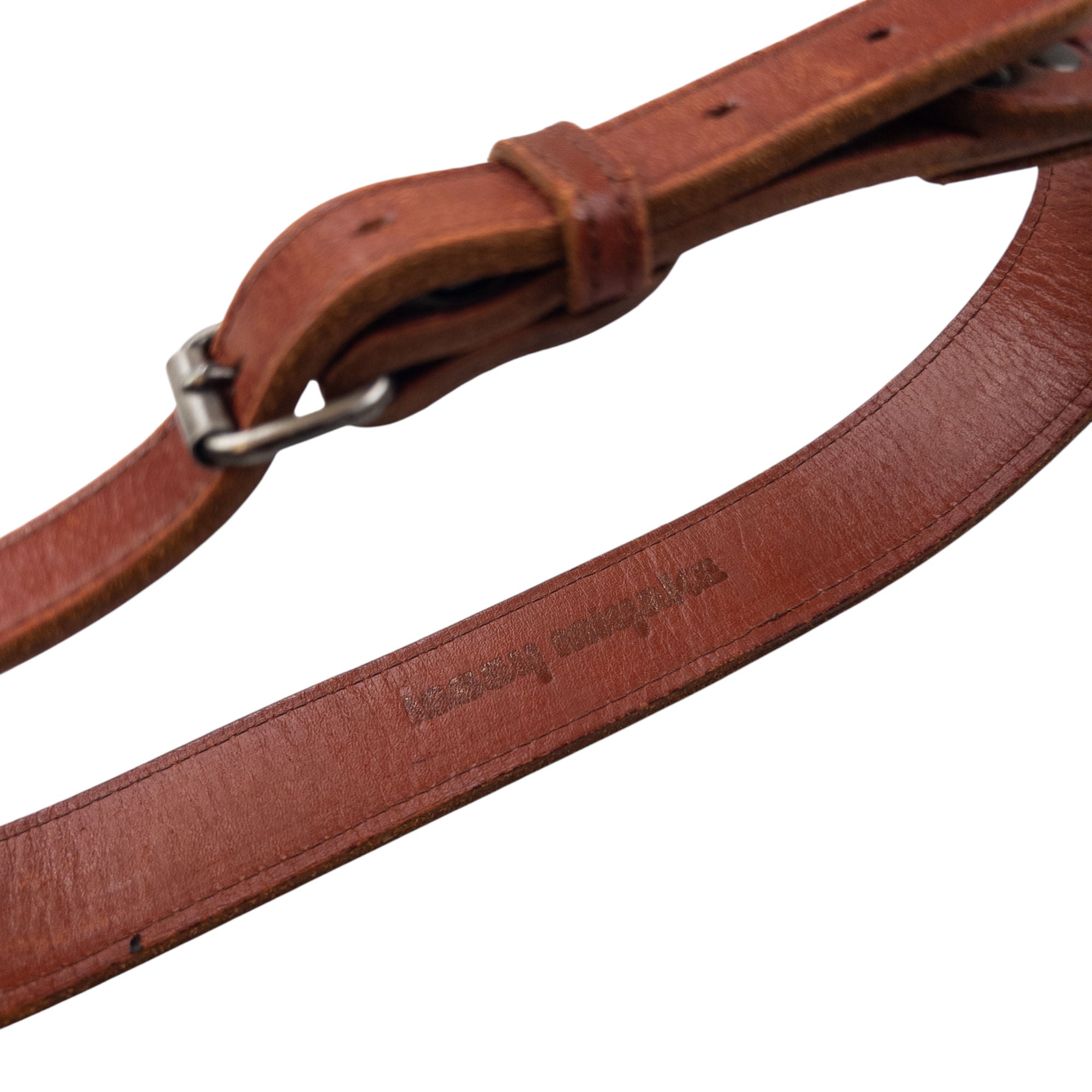 Vintage Issey Miyake Leather Belt Size W26